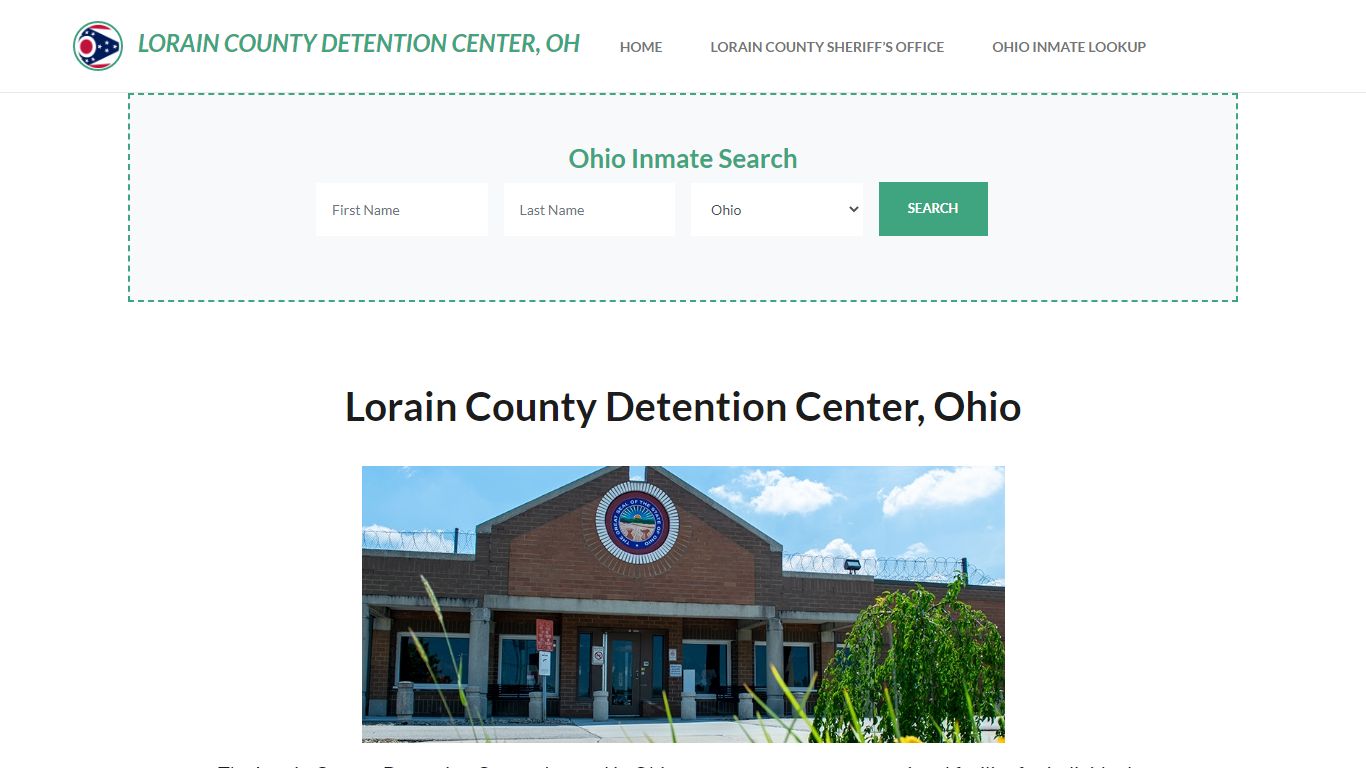 Lorain County Detention Center, OH Inmate Roster, Offender Search